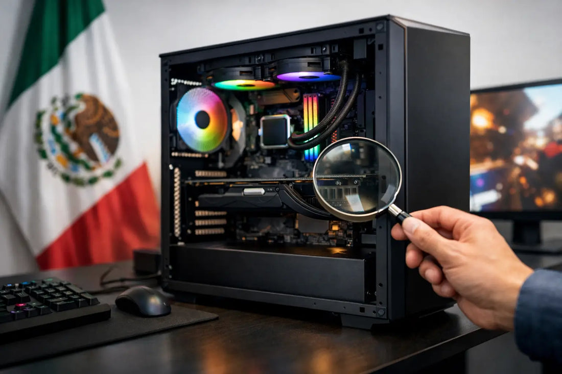 PC gamer con garantía en México: qué revisar