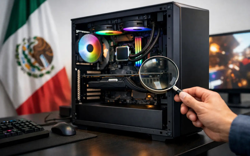 PC gamer con garantía en México: qué revisar
