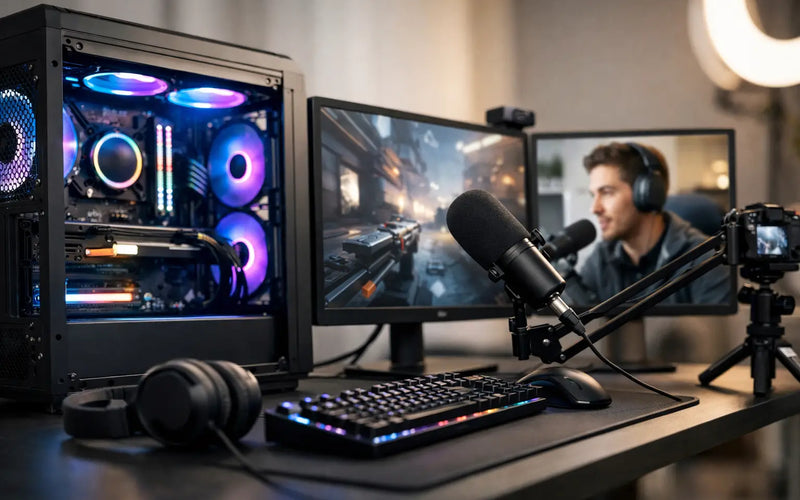 PC gamer para streaming: qué sí importa