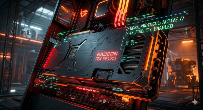 PCs con AMD Radeon RX 9070
