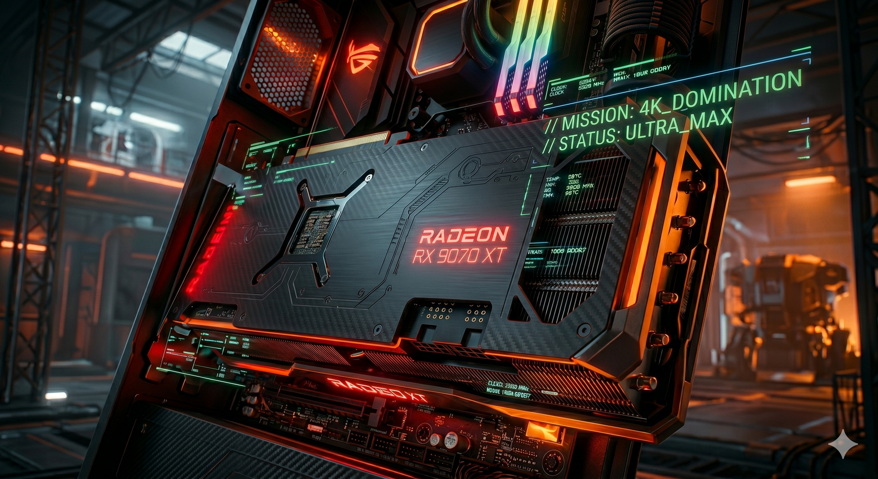 PCs con AMD Radeon RX 9070 XT