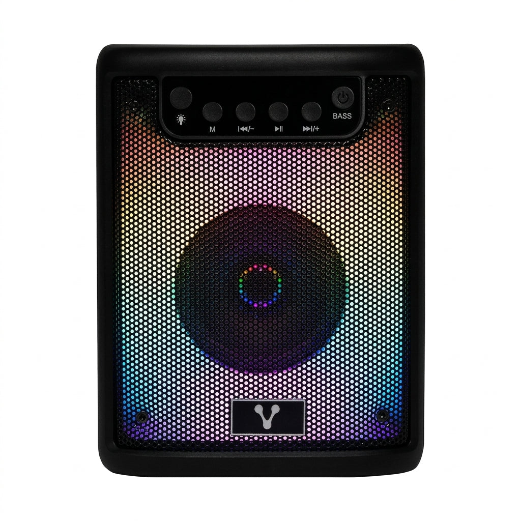 Bocinas VORAGO KSP-180 3", USB TIPO C, Negro