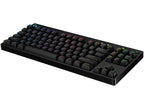 Teclado Gamer LOGITECH PRO Mecánico, USB, Negro/RGB
