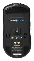 Mouse Gamer GAME FACTOR MOW800-BK, Negro