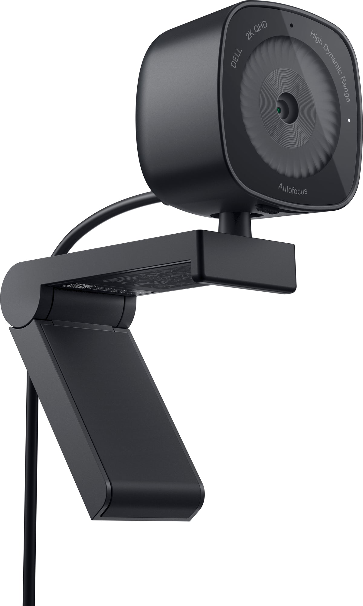 Webcam DELL WB3023, 2560 x 1440 Pixeles QHD (2K), Negro