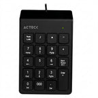 Teclado Numérico ACTECK AC-932622, USB, Negro