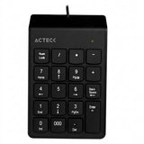 Teclado Numérico ACTECK AC-932622, USB, Negro
