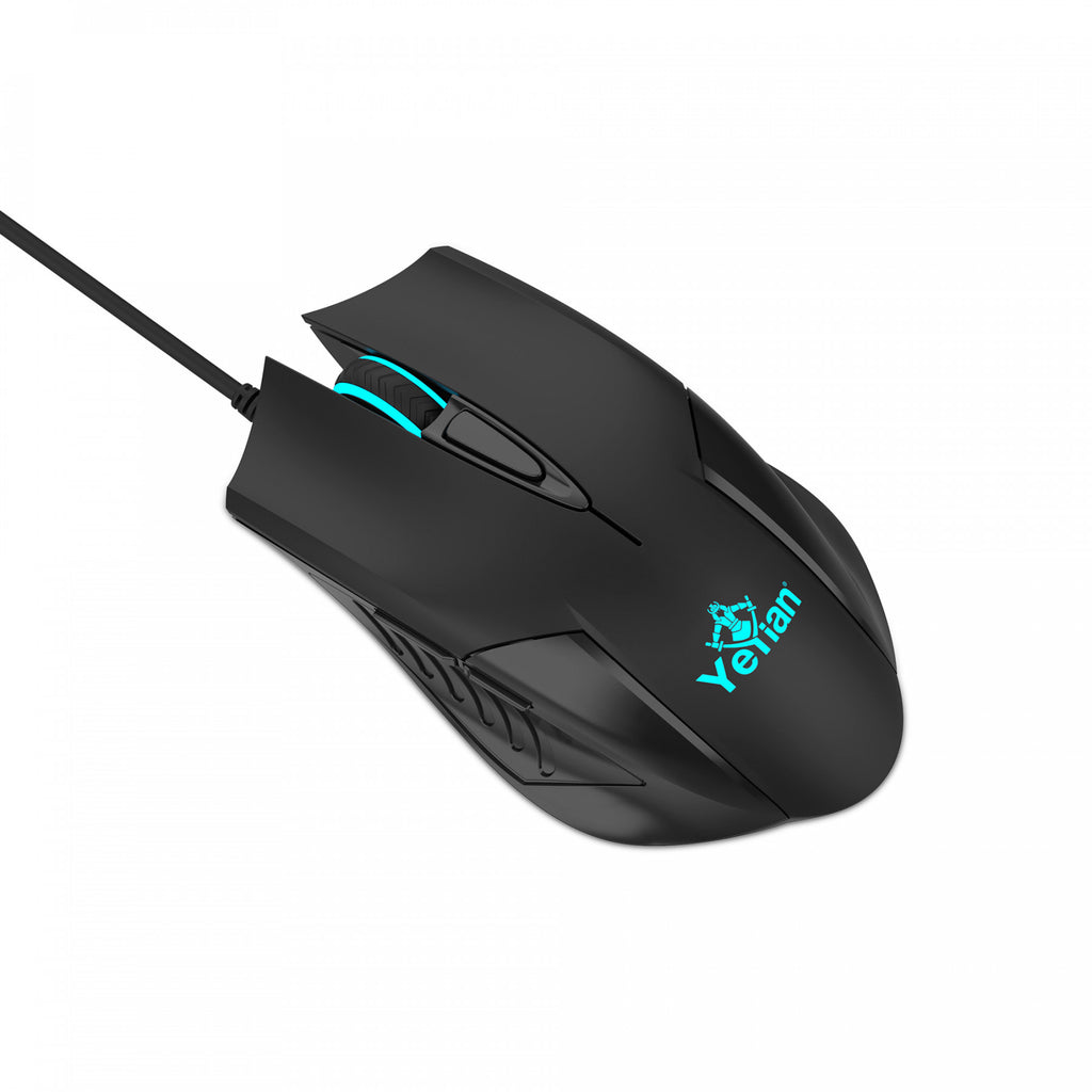 Kit Teclado y Mouse Gamer Yeyian YKP-20706 LED, USB