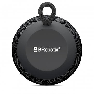 Bocinas BROBOTIX 263069 Inalámbrica Bluetooth, USB/Micro USB/3.5 mm, Negro