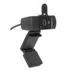 Webcam MANHATTAN 462556 VA, 1920 x 1080 Full HD, USB-C, Negro