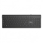 Teclado Stylos STPTEC6B Alámbrico Membrana, USB A, Negro