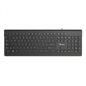 Teclado Stylos STPTEC6B Alámbrico Membrana, USB A, Negro