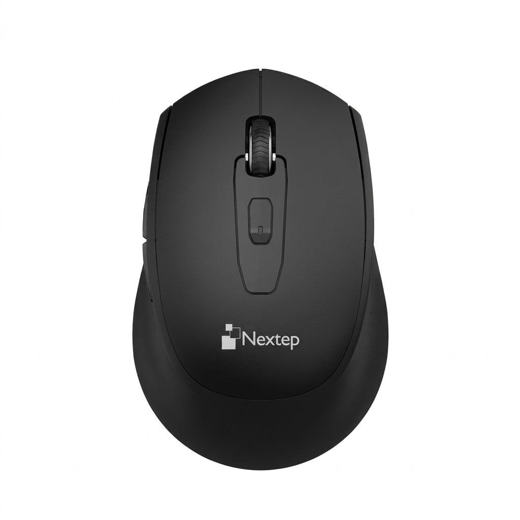 Mouse Nextep NE-410X, 1600 DPI, USB, Negro
