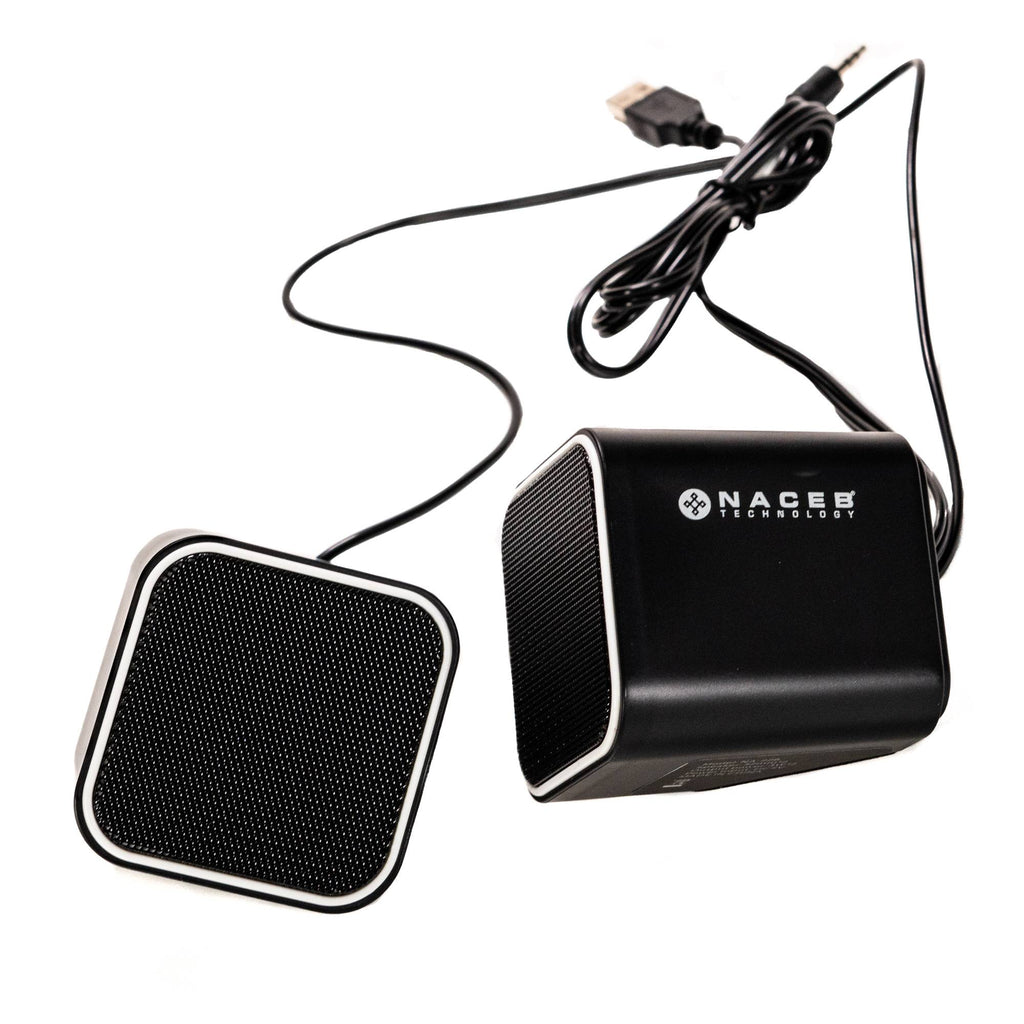 Bocinas Naceb Technology NA-082, Negro