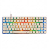 Teclado Gamer Naceb Gaming NA-0970, Blanco