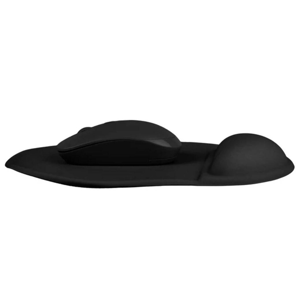 Kit de Mouse Inalámbrico Bluetooth y Tapete Bonet PERFECT CHOICE PC-045311, Negro