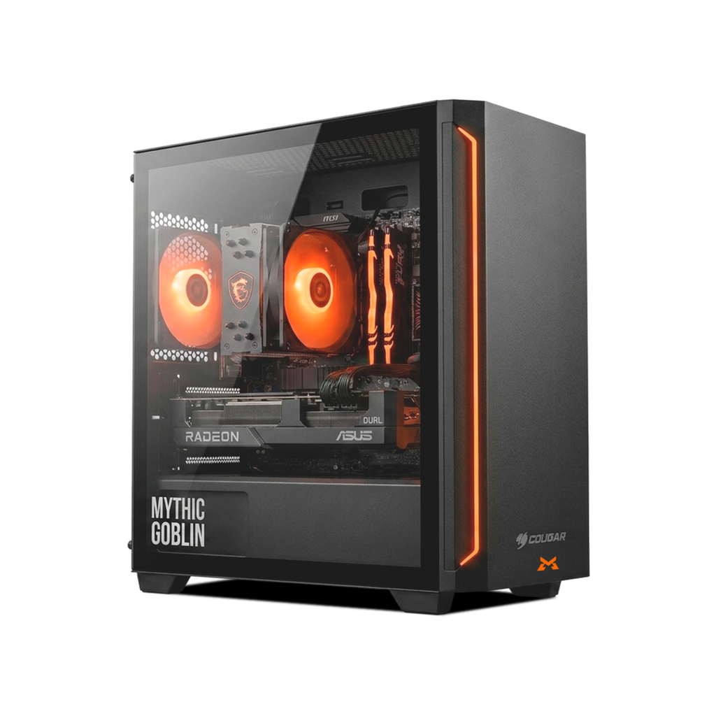 PC Gamer RX 9060 XT, AMD Ryzen 7 5700, 16GB DDR4, 500GB SSD M.2, Banshee - Mythic