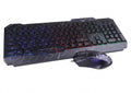 Kit Teclado y Mouse Naceb Technology Raptor, Negro