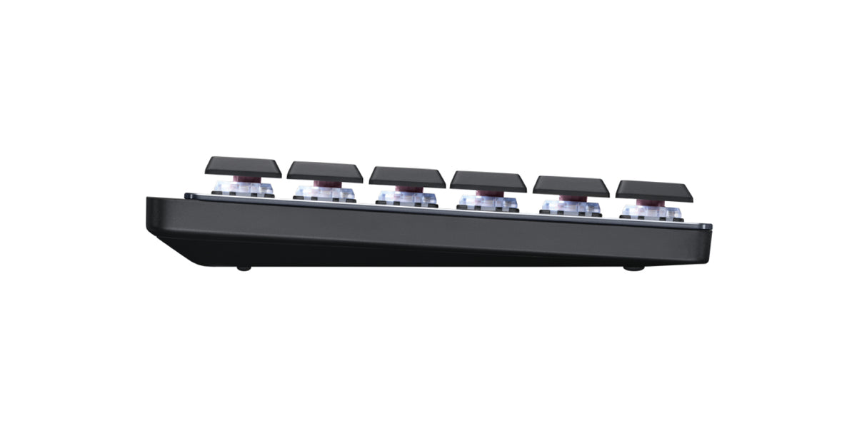 Teclado LOGITECH MX MECHANICAL MINI LED, Negro