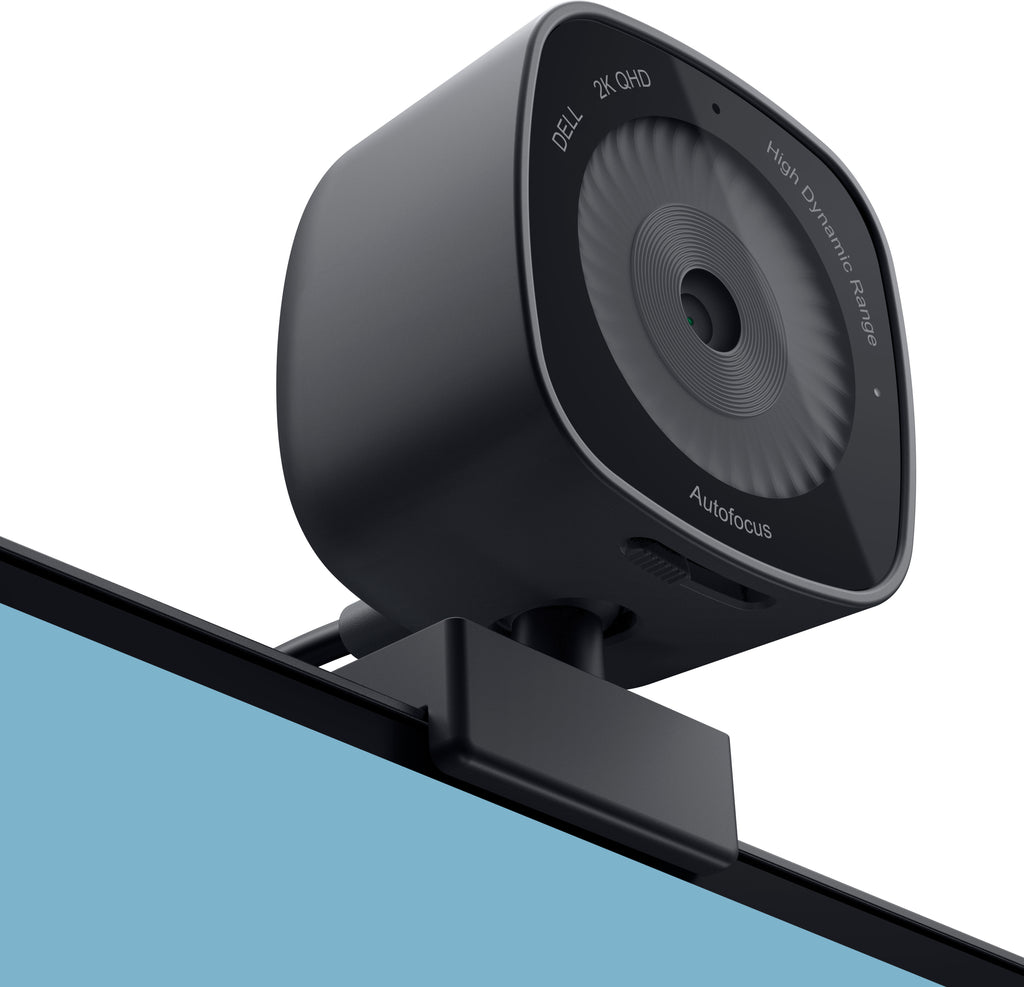 Webcam DELL WB3023, 2560 x 1440 Pixeles QHD (2K), Negro