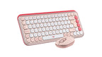 Kit Teclado y Mouse LOGITECH POP Bluetooth, Rosa