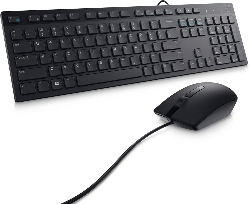 Kit Teclado y Mouse DELL 580-AKKW, 442 x 127, Negro