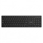 Teclado ACTECK VANTAGE AERO TI555 VA, Negro