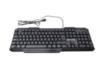 Kit Teclado y Mouse Naceb Technology NA-618N, Negro