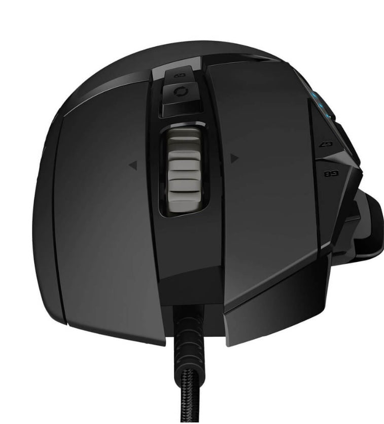Mouse LOGITECH G502 HERO Óptico, Alámbrico, 16000 DPI, Negro
