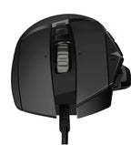 Mouse LOGITECH G502 HERO Óptico, Alámbrico, 16000 DPI, Negro