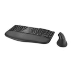 Kit Teclado y Mouse KENSINGTON KM675 VA Curvo, USB-C, Negro