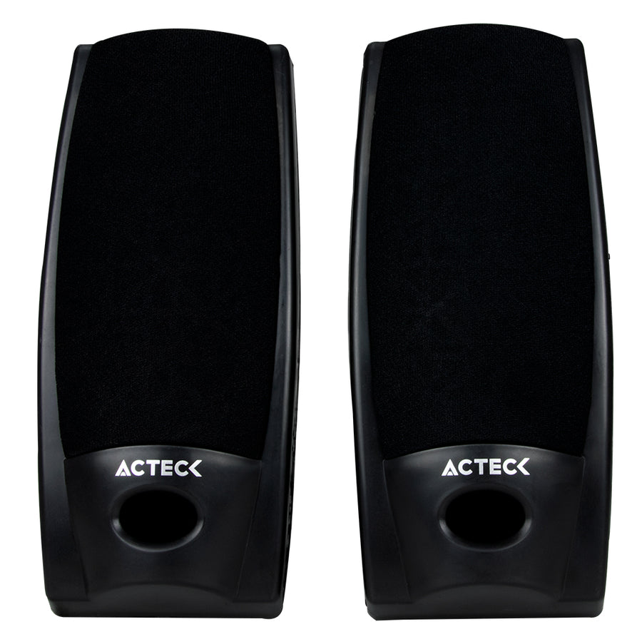 Bocinas ACTECK AX-2500, 3.5 MM, Negro