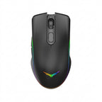 Mouse Gamer Naceb Gaming NA-0973 Inalámbrico 2.4GHz, Negro