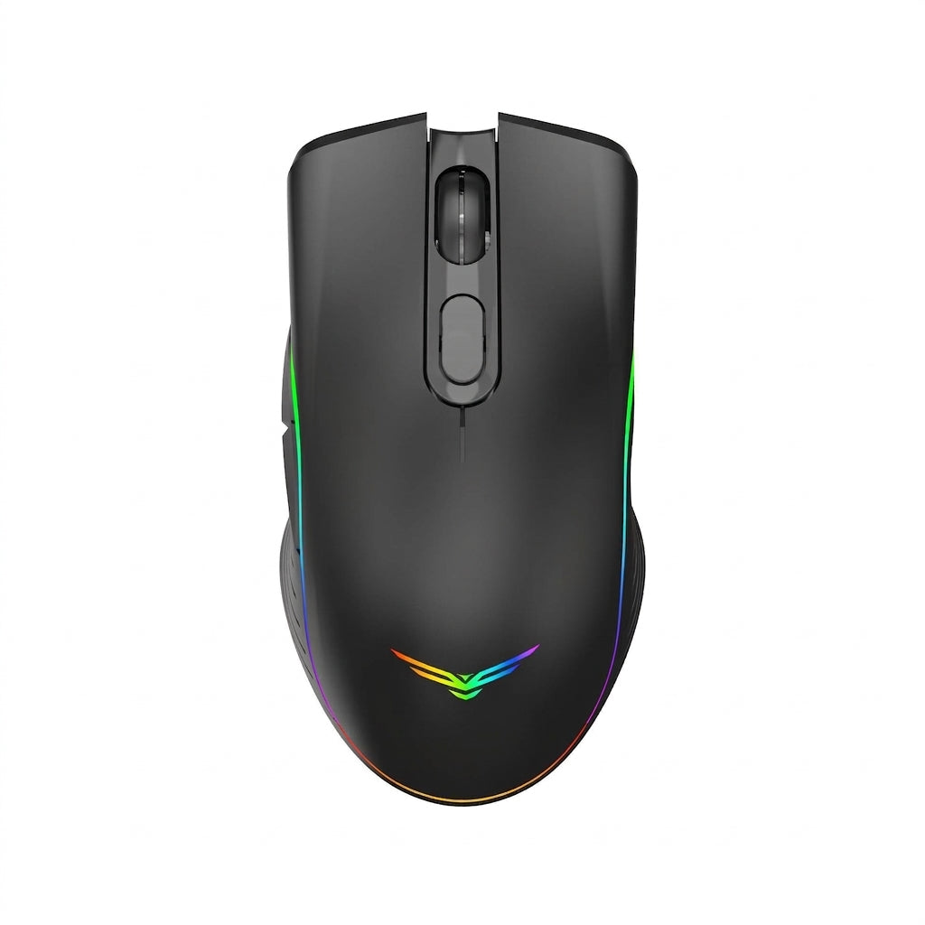 Mouse Gamer Naceb Gaming NA-0973 Inalámbrico 2.4GHz, Negro
