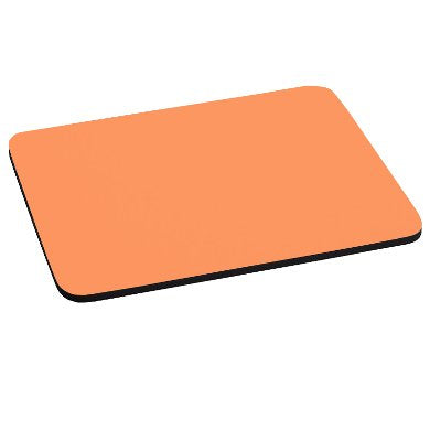 Mouse Pad BROBOTIX ANTIDERRAPANTE COLOR NARANJA, Naranja
