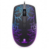 Mouse BROBOTIX 263946, 1600 DPI, USB, Negro
