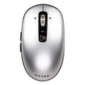 Mouse Naceb Technology NA-0131G, Inalambrico, Plata
