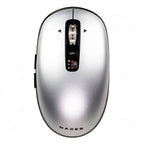 Mouse Naceb Technology NA-0131G, Inalambrico, Plata