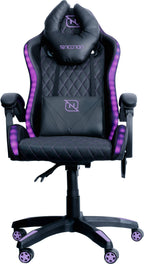 Silla Gamer NECNON NSG-RGB-1, Negro/Rosa