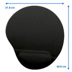 Mouse Pad BROBOTIX 500074N, Monocromo