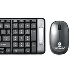 Kit Teclado y Mouse BROBOTIX 6000625, Negro/Gris