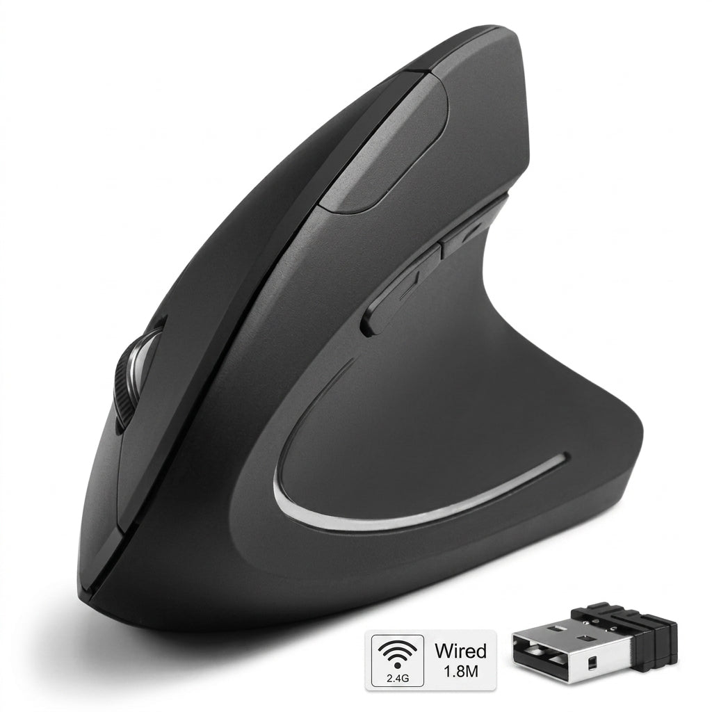 Mouse BROBOTIX 6000816, Negro