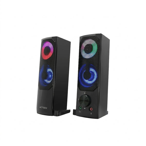 PC Gamer Bocinas ACTECK AS450, 3.5 mm, Negro - México