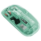 Mouse ACTECK Aero One MI455V Inalámbrico, 3200 DPI, 2.4 GHz/Bluetooth 5.2, Verde