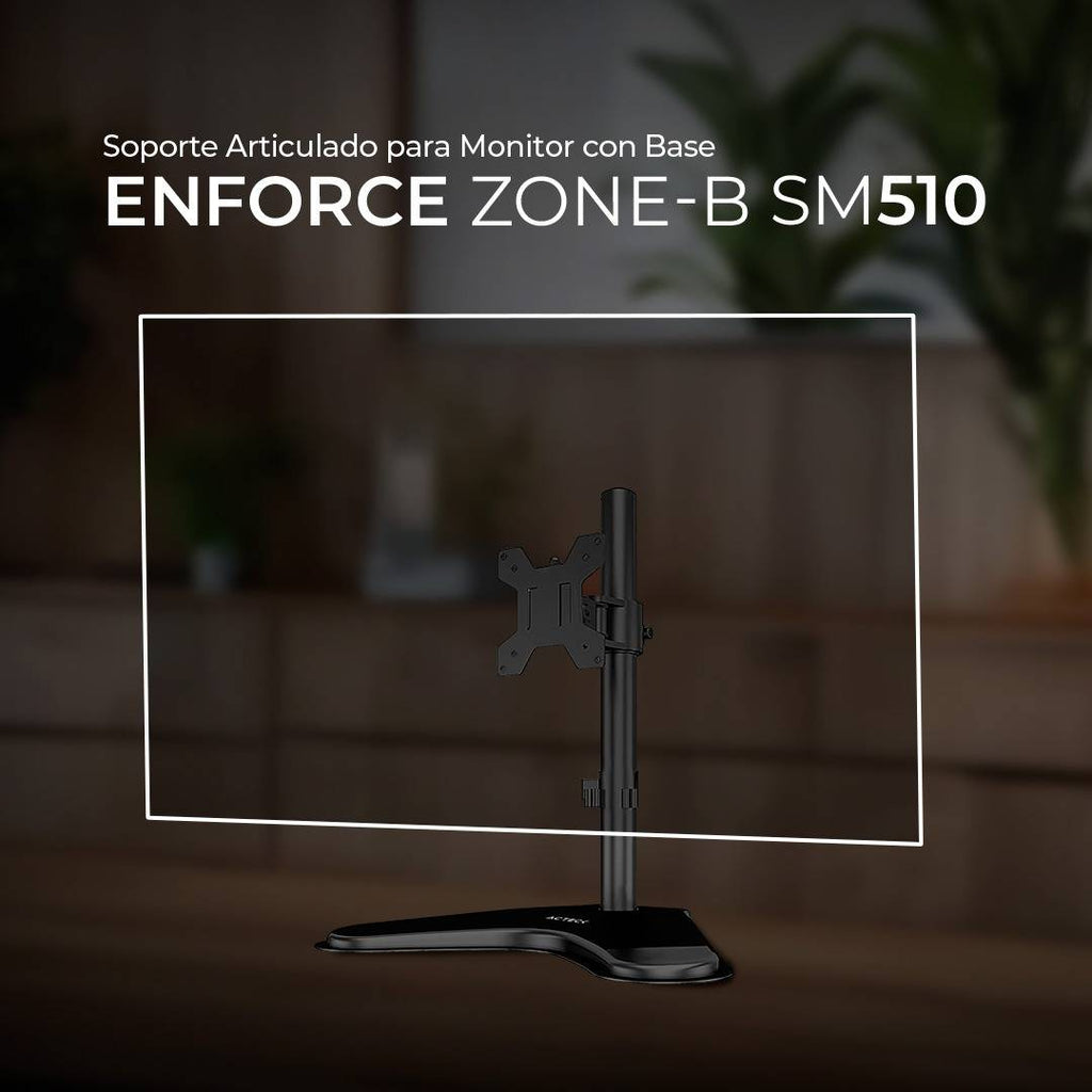 Soporte para Monitor ACTECK ENFORCE ZONE-B SM510 32", Negro