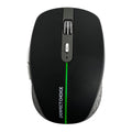 Mouse PERFECT CHOICE PC-045304 Inalámbrico Recargable Iluminación RGB Orion, Negro