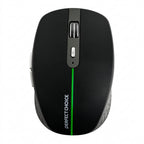 Mouse PERFECT CHOICE PC-045304 Inalámbrico Recargable Iluminación RGB Orion, Negro