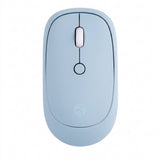 Mouse TECHZONE Slim Blue, Azul