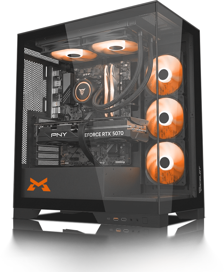 Mythic PC Gamer Radeon RX 9070 XT, AMD Ryzen™ 7 5700, 32GB DDR4 RAM, 1TB M.2 Nvme Gen 4 SSD, Windows 11, MTX-26-5656098