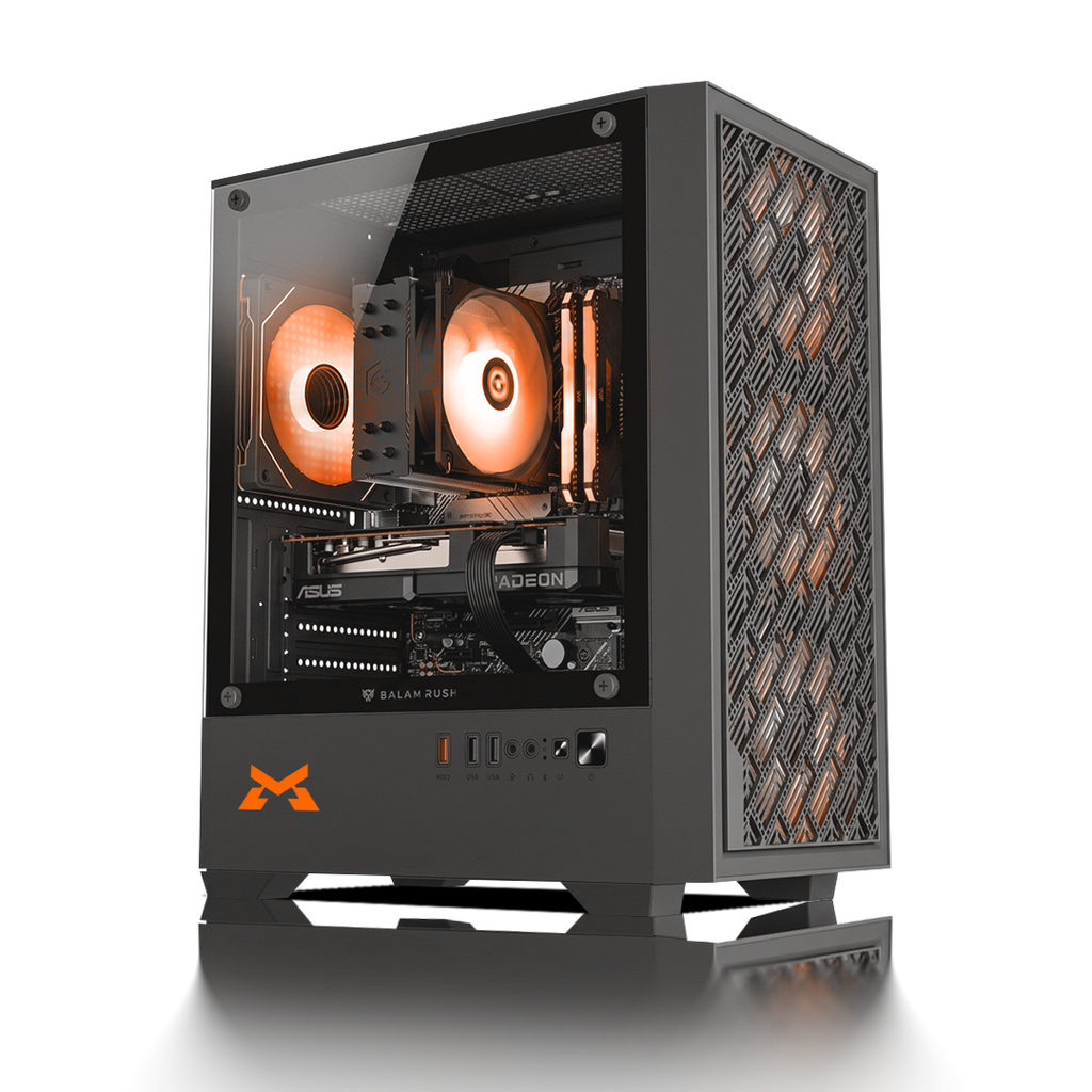 PC Gamer RX 7600, AMD Ryzen 5 5500, 16GB DDR4, 500GB SSD M.2, Goblin - Mythic